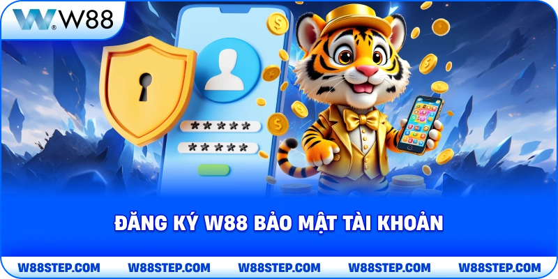 Đăng Ký W88 bảo mật tài khoản